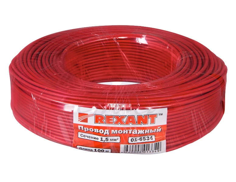 Провод ПГВА 1х1.50 красный